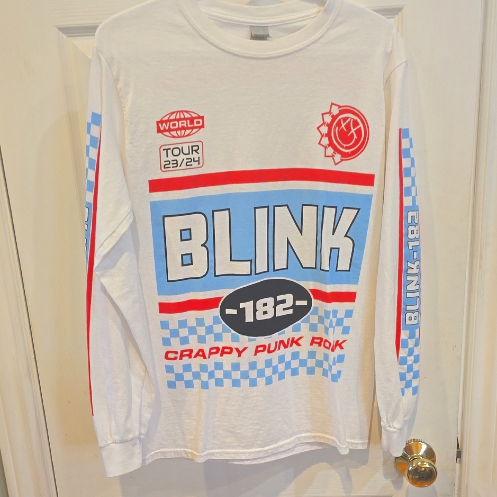 BLINK 182 23/24 World Tour Long Sleeve Shirt , Excellent Condition